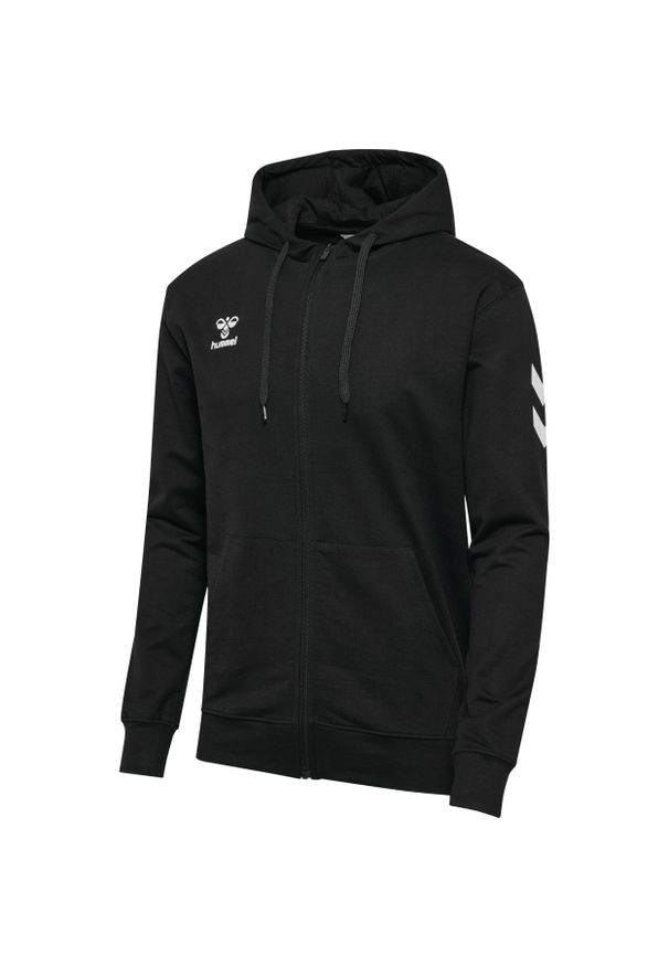Bluza z kapturem i zamkiem błyskawicznym Hummel GO 2.0. Typ kołnierza: kaptur. Kolor: czarny