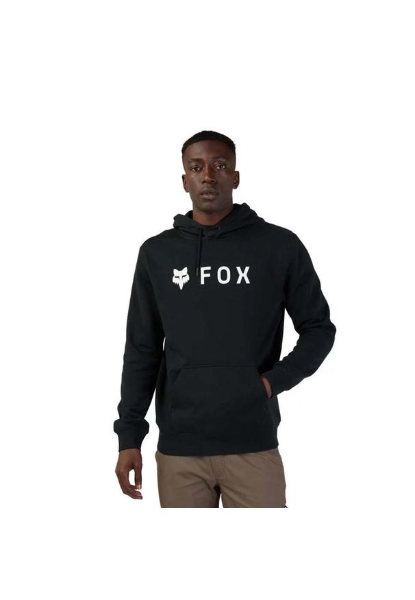 FOX - Bluza z kapturem męska Fox Absolute Fleece Po. Typ kołnierza: kaptur. Kolor: czarny