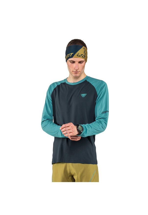 Dynafit - Longsleeve do biegania męski DYNAFIT Alpine Pro. Kolor: niebieski. Długość rękawa: długi rękaw