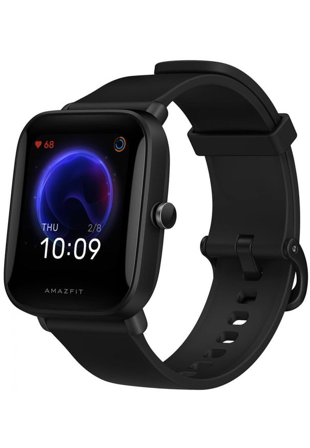 AMAZFIT - Amazfit Bip U Pro, Black. Rodzaj zegarka: smartwatch. Kolor: czarny. Styl: sportowy