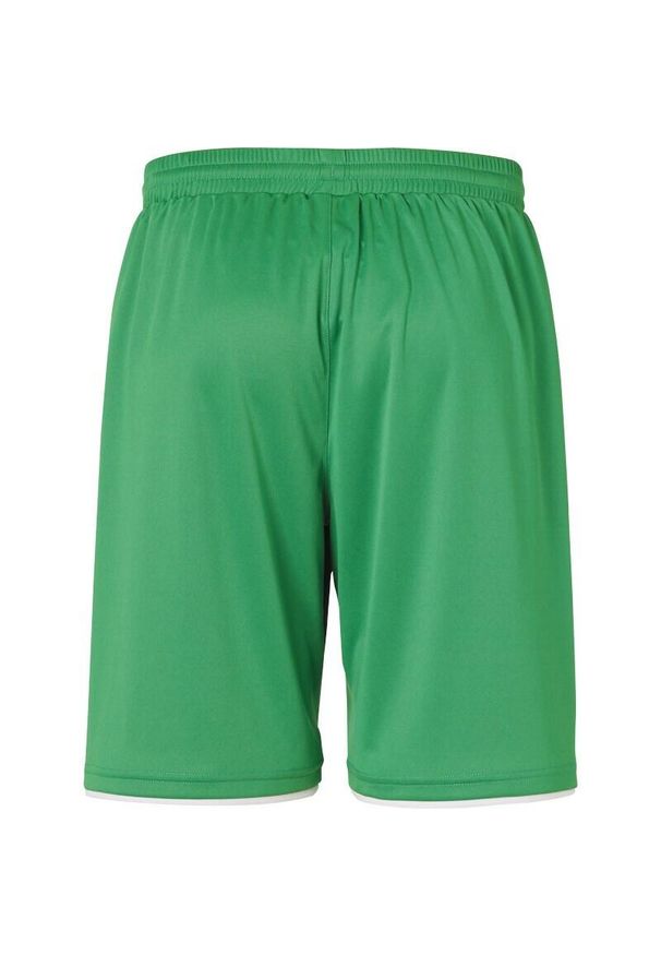 UHLSPORT - Szorty Uhlsport Club. Kolor: zielony, biały, wielokolorowy. Materiał: poliester. Sport: piłka nożna, fitness