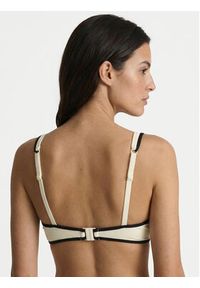 Karl Lagerfeld - KARL LAGERFELD Góra od bikini B2W46022 Beżowy jasny. Kolor: beżowy. Materiał: syntetyk #4