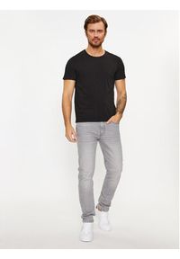 Lacoste Komplet 3 t-shirtów TH3451 Czarny Regular Fit. Kolor: czarny. Materiał: bawełna #3