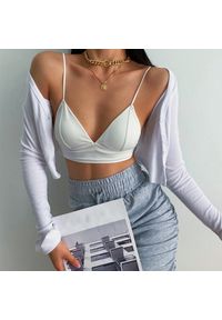 Intica - Braletka elastyczna minimalistyczna na co dzień Cabiria. Kolor: czarny. Materiał: materiał #5