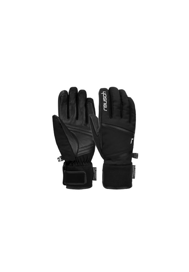 Reusch Tessa STORMBLOXX™. Kolor: czarny. Materiał: skóra. Technologia: Primaloft. Sport: narciarstwo
