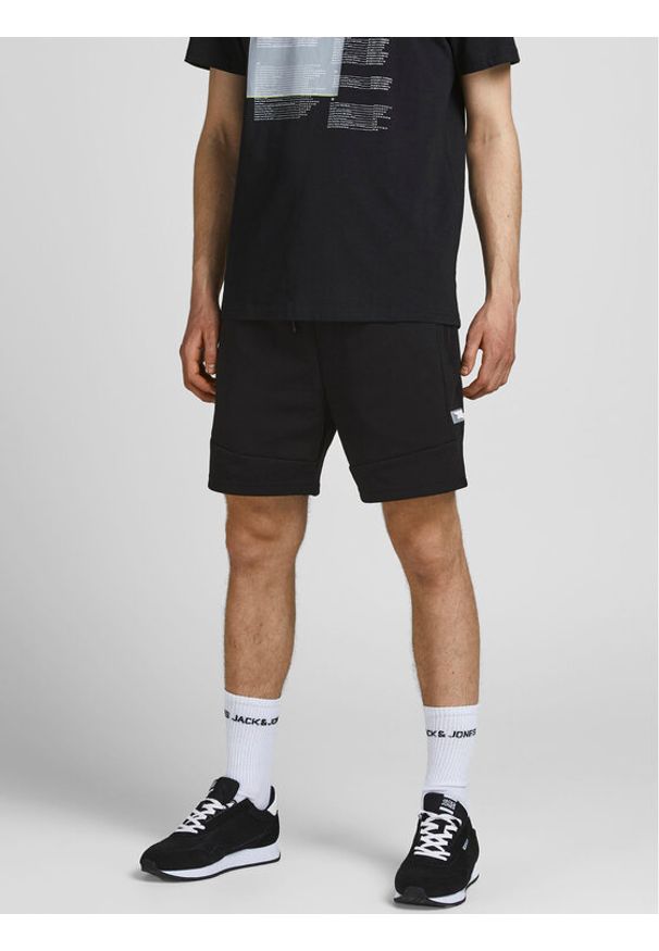 Jack & Jones - Jack&Jones Szorty sportowe Air 12186750 Czarny Regular Fit. Kolor: czarny. Materiał: syntetyk. Styl: sportowy