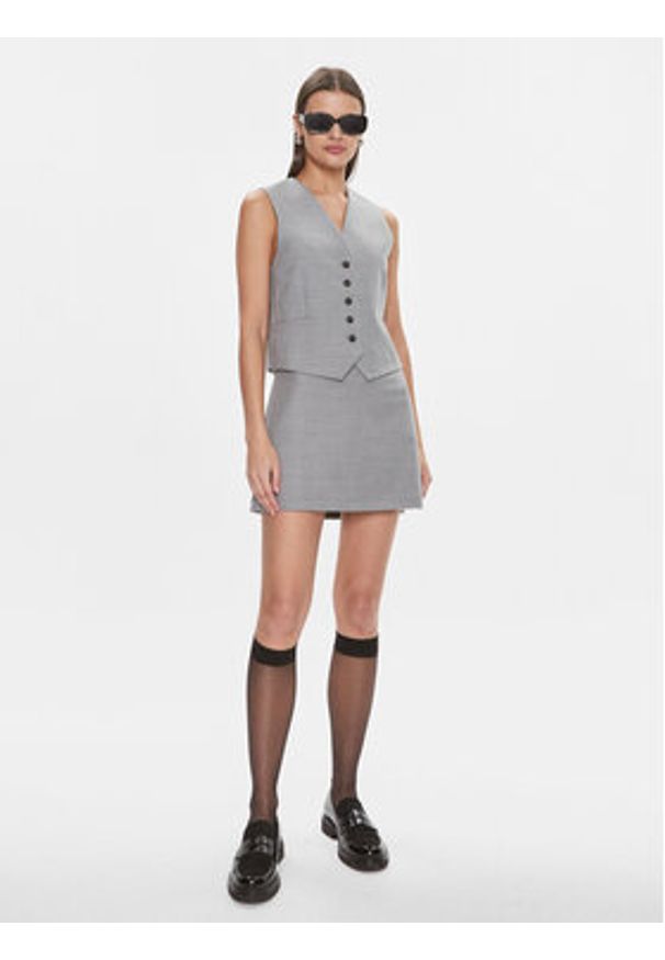 Herskind Kamizelka Mister 5004879 Szary Regular Fit. Kolor: szary. Materiał: syntetyk