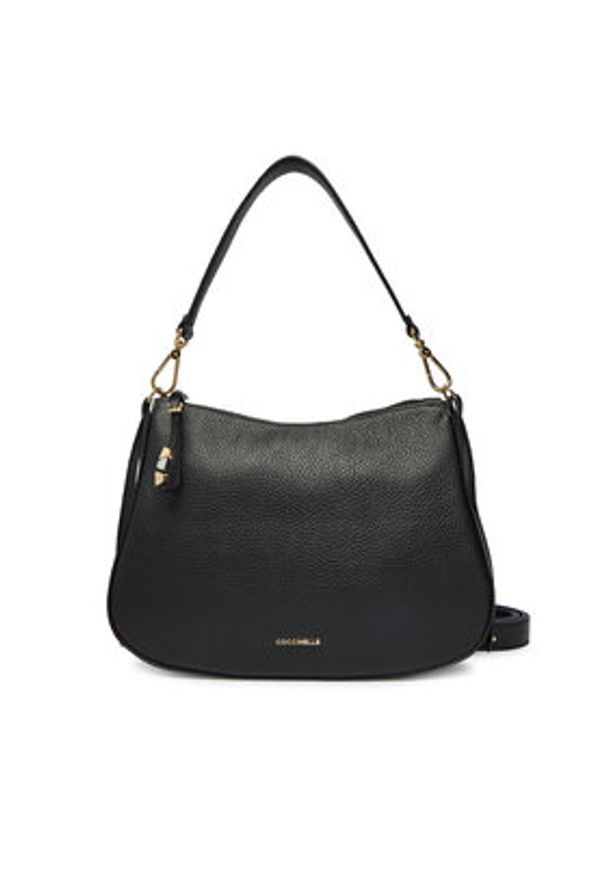 Coccinelle Torebka U45 Coccinellenory E1 U45 13 02 01 Czarny. Kolor: czarny. Materiał: skórzane