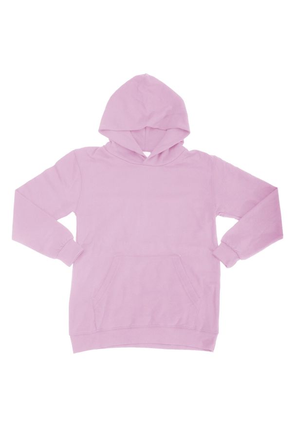 SG - Dziecięca Bluza Sportowa Unisex Kaptur Pulower. Kolor: różowy