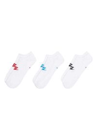 Nike - Skarpetki Unisex Dla Dorosłych Everyday Essential 3pak. Kolor: biały, wielokolorowy. Sport: turystyka piesza