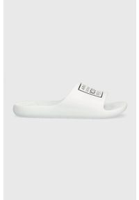Armani Exchange klapki męskie kolor biały XUP012.XV675.01015. Kolor: biały. Materiał: materiał. Obcas: na obcasie. Wysokość obcasa: niski #1