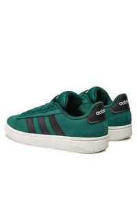 Adidas - adidas Sneakersy Grand Court Alpha IH3847 Zielony. Kolor: zielony. Materiał: skóra, zamsz #5