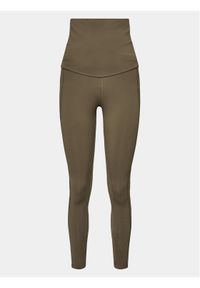 Reebok Legginsy Lux Maternity IM4064 Zielony Fitted Fit. Kolor: zielony. Materiał: syntetyk #1