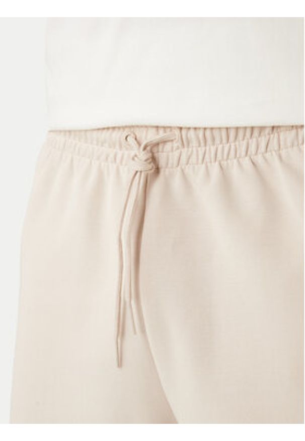 Adidas - adidas Szorty sportowe Future Icons Small Logo KD7659 Beżowy Regular Fit. Kolor: beżowy. Materiał: syntetyk, bawełna. Styl: sportowy