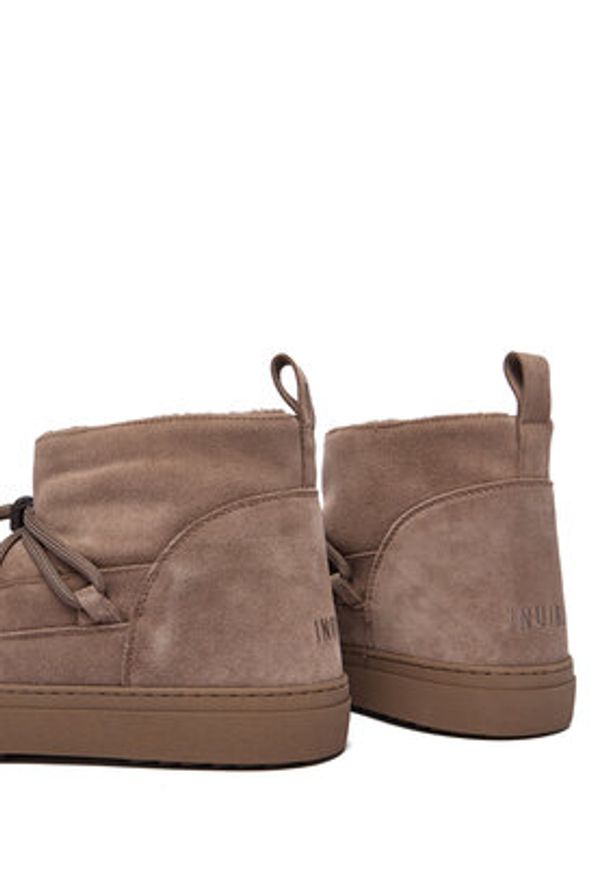 Inuikii Śniegowce Classic Low 2001.001.0021 Brązowy. Kolor: brązowy. Materiał: skóra, zamsz