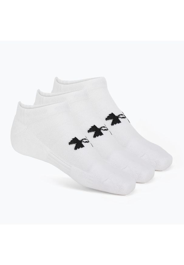 Skarpety Under Armour Training Cotton Quarter 3. Kolor: biały. Sport: fitness