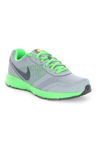 Buty do biegania męskie Nike Air Relentless 4. Kolor: szary. Materiał: materiał, syntetyk, tkanina, skóra. Szerokość cholewki: normalna. Sport: bieganie
