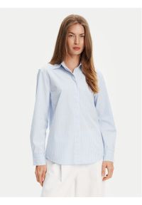 United Colors of Benetton - United Colors Of Benetton Koszula 59T7DQ0BH Błękitny Regular Fit. Kolor: niebieski. Materiał: bawełna #1