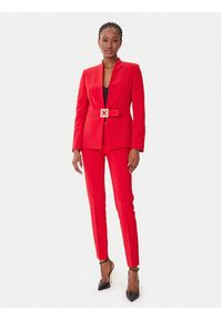 Rinascimento Marynarka CFC0126208003 Czerwony Slim Fit. Kolor: czerwony. Materiał: syntetyk