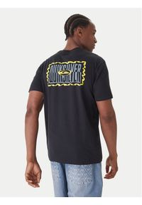 Quiksilver T-Shirt Gotam EQYZT08177 Czarny Regular Fit. Kolor: czarny. Materiał: bawełna #1