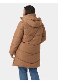 Vero Moda Curve Kurtka zimowa 10297304 Brązowy Regular Fit. Kolor: brązowy. Materiał: syntetyk. Sezon: zima #4