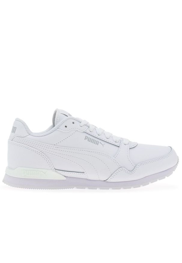 Buty Puma ST Runner V3 L 38485510 - białe. Okazja: na co dzień. Kolor: biały. Materiał: guma, skóra, syntetyk. Szerokość cholewki: normalna