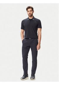 BOSS Polo Swing Paddy 50564779 Granatowy Regular Fit. Typ kołnierza: polo. Kolor: niebieski. Materiał: bawełna #5
