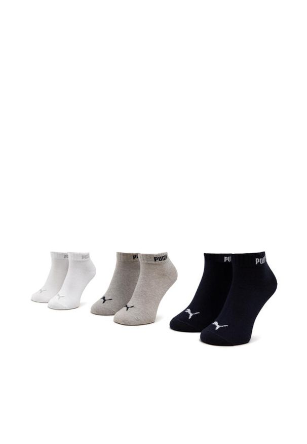 Puma Zestaw 3 par niskich skarpet unisex 907935 r. 39/42 Czarny. Kolor: czarny. Materiał: materiał