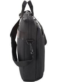 Samsonite Guardit 2.0 Bailhandle 17.3'' czarny. Kolor: czarny. Materiał: materiał. Styl: biznesowy