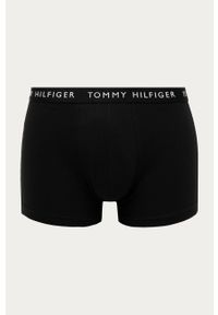 TOMMY HILFIGER - Tommy Hilfiger - Bokserki (3-pack). Kolor: szary. Materiał: bawełna, dzianina, elastan. Wzór: nadruk #6