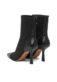 Nine West Botki CEO-NOURA-01 Czarny. Kolor: czarny. Materiał: materiał #8