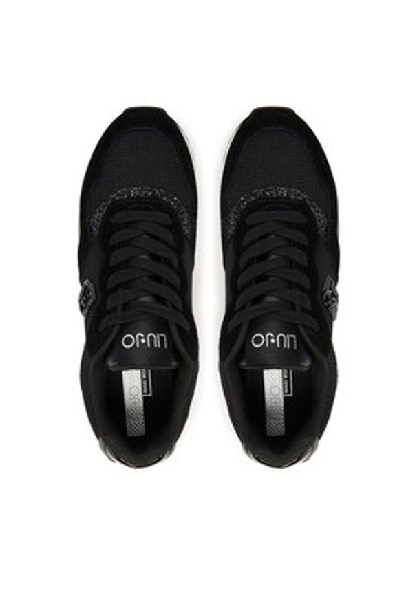 Liu Jo Sneakersy Maxi Wonder Low 02 BF5015 TX493 Czarny. Kolor: czarny. Materiał: zamsz, skóra