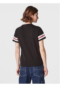 Tommy Jeans T-Shirt Collegiate DW0DW14906 Czarny Relaxed Fit. Kolor: czarny. Materiał: bawełna #3