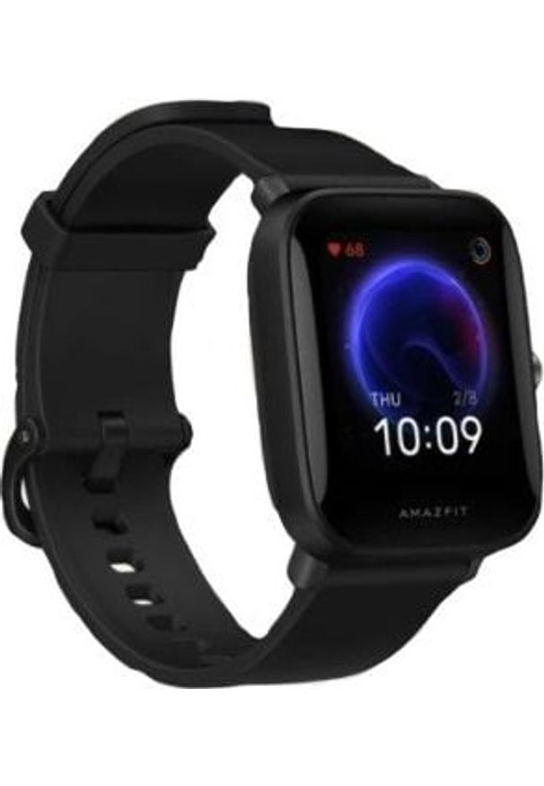 AMAZFIT - Smartwatch Amazfit Bip U Czarny (xiaomi_20210108152420). Rodzaj zegarka: smartwatch. Kolor: czarny
