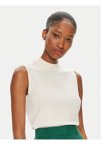 Weekend Max Mara Bluzka Nazione 2425366071 Écru Regular Fit. Materiał: wiskoza #4