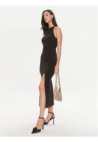 Imperial Sukienka koktajlowa AERNHAW Czarny Slim Fit. Kolor: czarny. Materiał: syntetyk. Styl: wizytowy #5