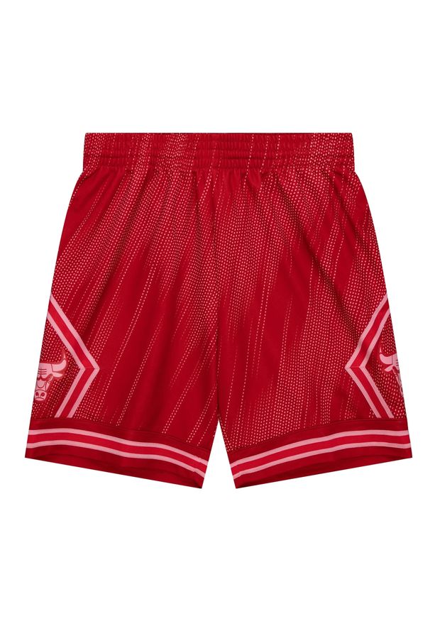 Mitchell & Ness - Szorty Chicago Bulls NBA Monochrome Swingman 2008. Kolor: czerwony. Sport: koszykówka