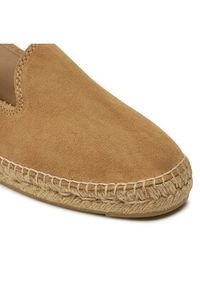 Manebi Espadryle Hamptons Flat Espadrilles M 2.8 C0 Beżowy. Kolor: beżowy. Materiał: skóra, zamsz