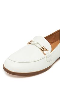 DeeZee Loafersy R8102 Biały. Kolor: biały. Materiał: skóra #6