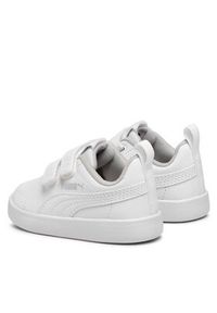 Puma Sneakersy Courtflex V2 V Inf 371544 04 Biały. Kolor: biały. Materiał: skóra