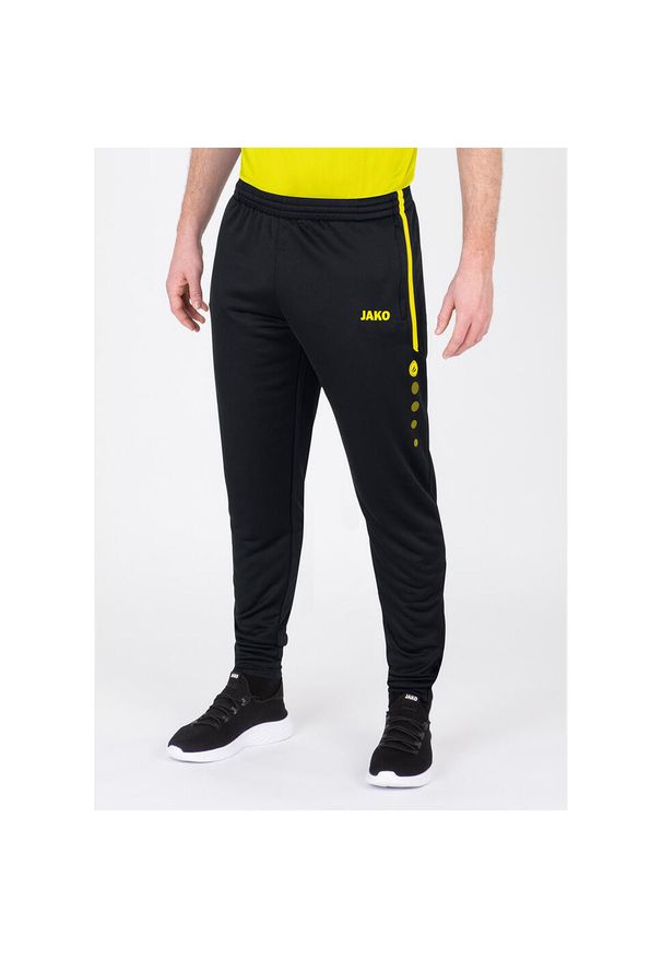 Spodnie Jako entraînement Active. Kolor: wielokolorowy, żółty, czarny. Sport: piłka nożna, fitness