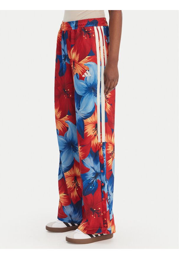 Adidas - adidas Spodnie dresowe Farm Rio House Of Tiro KD4633 Niebieski Loose Fit. Kolor: niebieski. Materiał: bawełna