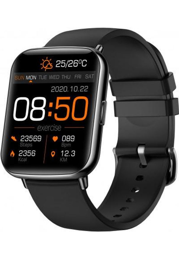 Smartwatch Senbono X27 Czarny (29192). Rodzaj zegarka: smartwatch. Kolor: czarny