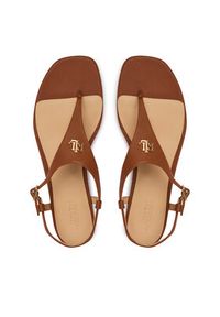 Lauren Ralph Lauren - LAUREN RALPH LAUREN Sandały 802982881001 Brązowy. Kolor: brązowy. Materiał: skóra #4