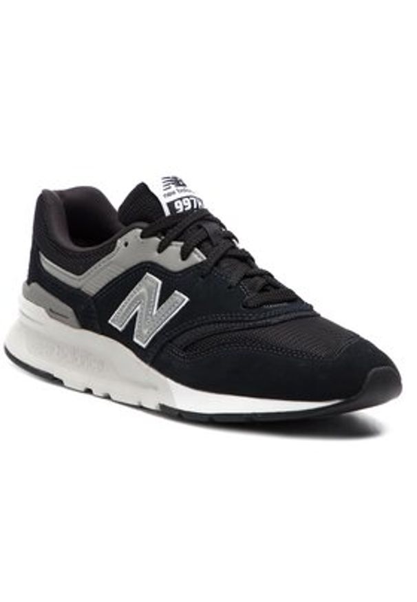 New Balance Sneakersy CM997HCC Czarny. Kolor: czarny. Materiał: zamsz, skóra