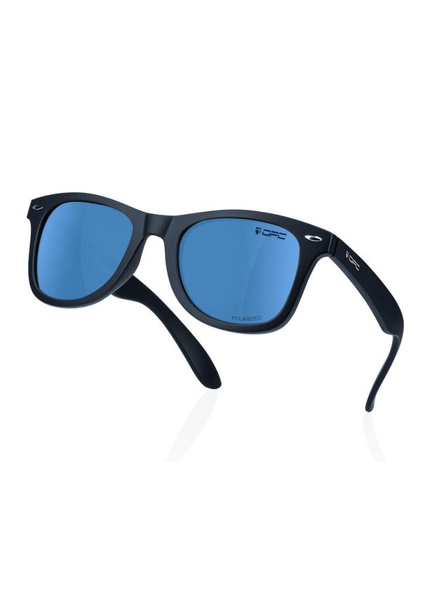 Okulary przeciwsłoneczne z polaryzacją unisex OPC Santa Cruz Kat.3 + etui. Kolor: czarny, niebieski, wielokolorowy
