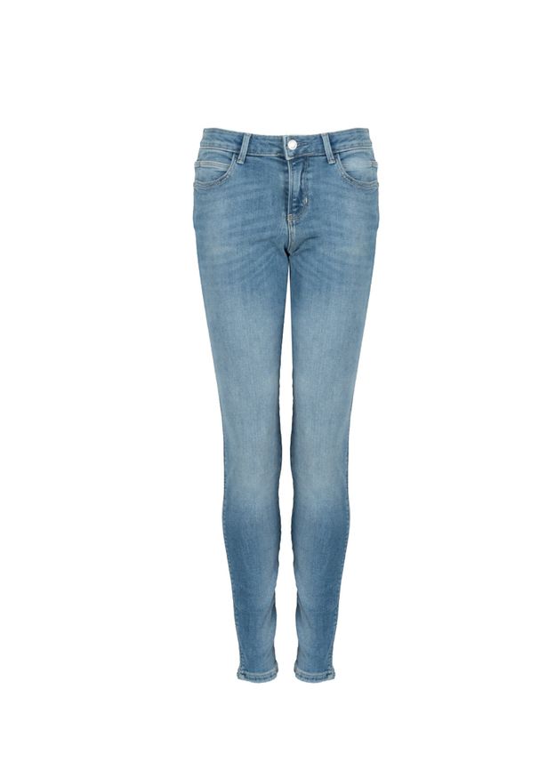 Guess Jeansy "Curve X" | W1YAJ2D4GV3 | Kobieta | Niebieski. Okazja: na co dzień. Kolor: niebieski. Styl: klasyczny, casual