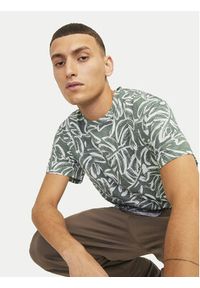 Jack & Jones - Jack&Jones T-Shirt Lafayette 12250434 Zielony Relaxed Fit. Kolor: zielony. Materiał: bawełna #3