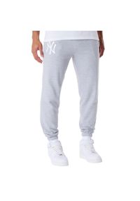 Spodnie męskie New Era MLB Essentls Jogger New York Yankees. Kolor: szary. Sport: skateboard