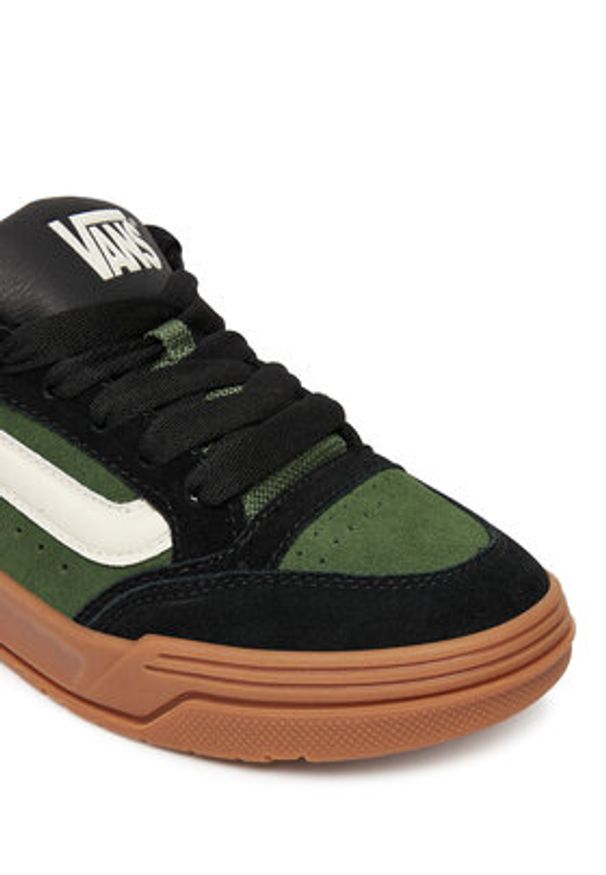 Vans Sneakersy Hylane VN000D26YJ71 Zielony. Kolor: zielony. Materiał: skóra, zamsz